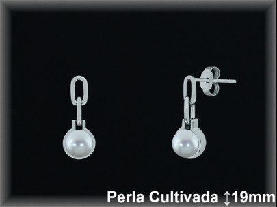 Pendientes Plata al por mayor ref R8403 Mayoristas Plata al por Mayor