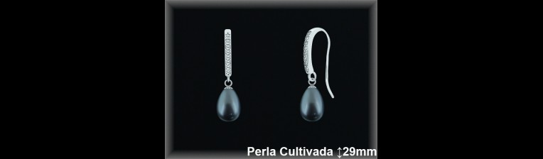 Pendientes Plata al por mayor ref R8526G Mayoristas Plata al por Mayor