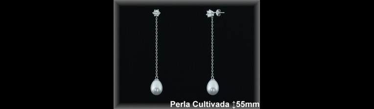 Pendientes Plata al por mayor ref R8650 Mayoristas Plata al por Mayor