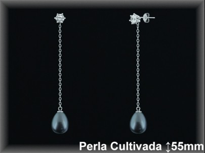 Pendientes Plata al por mayor ref R8650G Mayoristas Plata al por Mayor