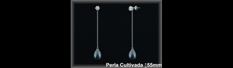 Pendientes Plata al por mayor ref R8650G Mayoristas Plata al por Mayor