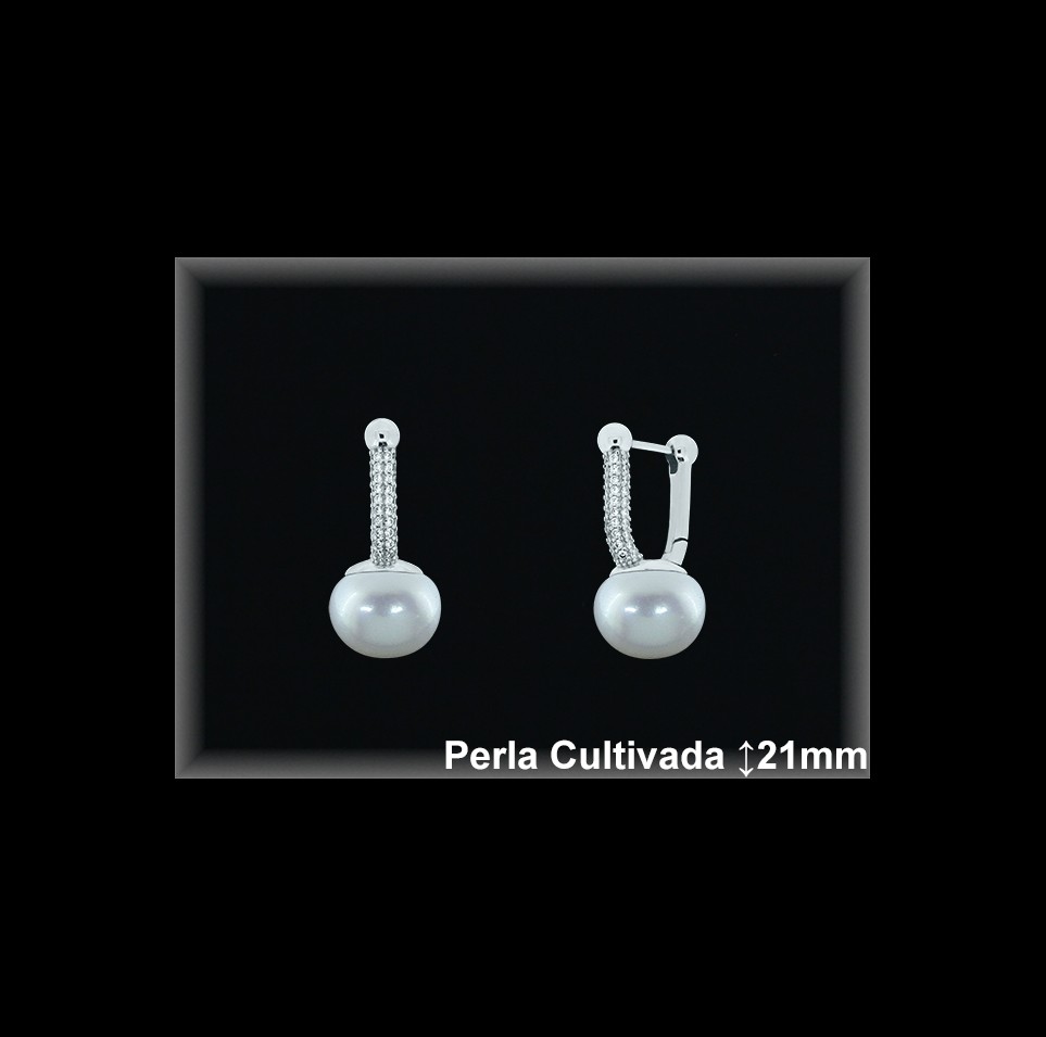 Pendientes Plata al por mayor ref R8658 Mayoristas Plata al por Mayor