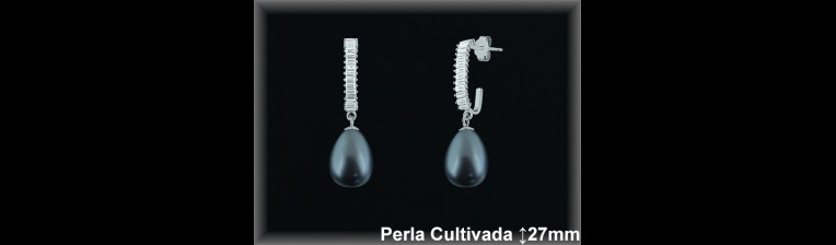 Pendientes Plata al por mayor ref R8657G Mayoristas Plata al por Mayor