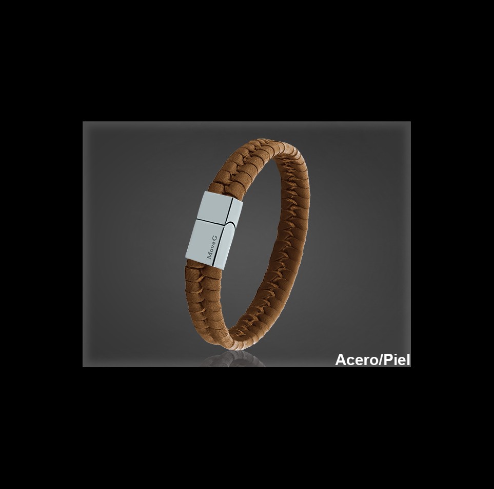 Pulsera Cuero al por Mayor Hombre ref 99342MC. Mayoristas Pulsera Piel
