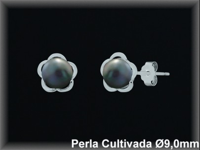 Pendientes Plata al por mayor ref MR021GW Mayoristas Plata al por Mayor
