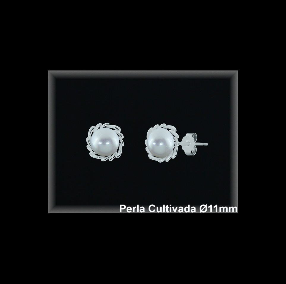 Pendientes Plata al por mayor ref MR007W Mayoristas Plata al por Mayor