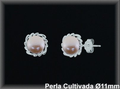 Pendientes Plata al por mayor ref MR007CW Mayoristas Plata al por Mayor
