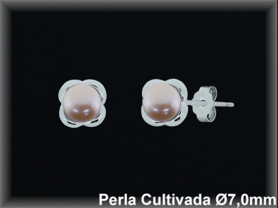 Pendientes Plata al por mayor ref MR020CW Mayoristas Plata al por Mayor