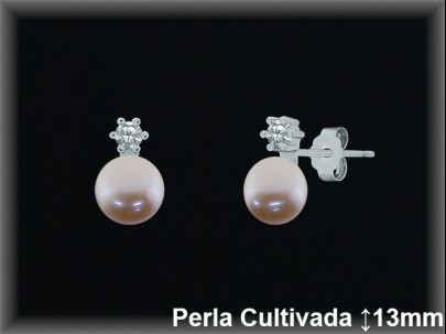 Pendientes Plata al por mayor ref R8489C Mayoristas Plata al por Mayor