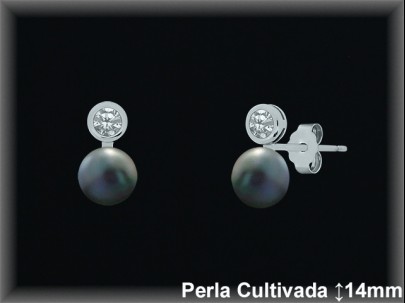 Pendientes Plata al por mayor ref R8479G Mayoristas Plata al por Mayor