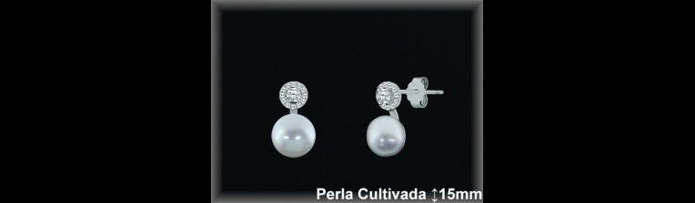 Pendientes Plata al por mayor ref R8569 Mayoristas Plata al por Mayor