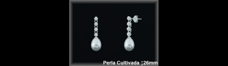 Pendientes Plata al por mayor ref R8475 Mayoristas Plata al por Mayor