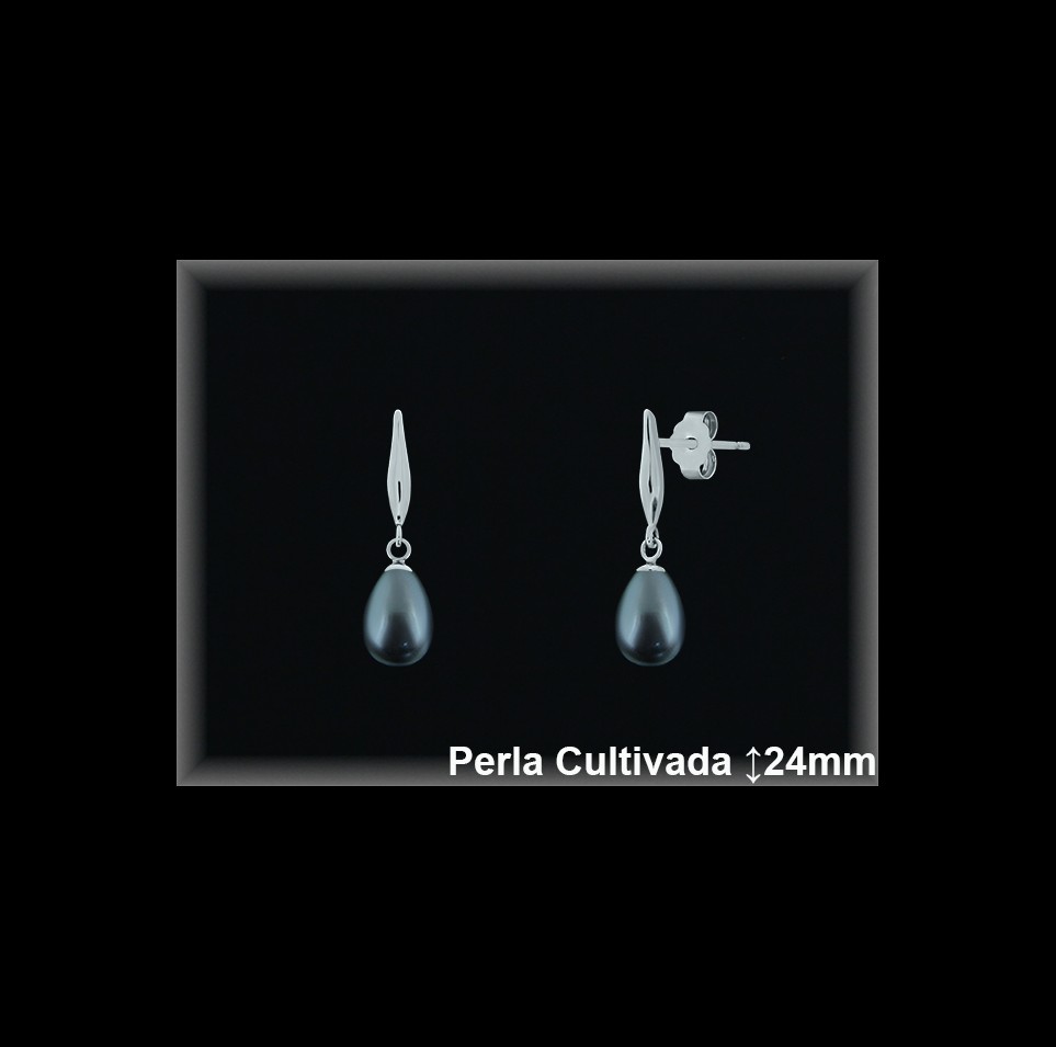 Pendientes Plata al por mayor ref R8478G Mayoristas Plata al por Mayor