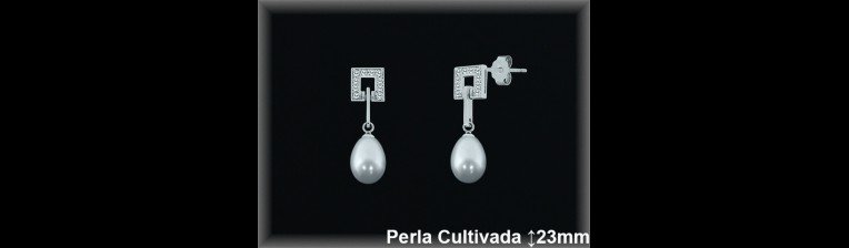 Pendientes Plata al por mayor ref R8501 Mayoristas Plata al por Mayor