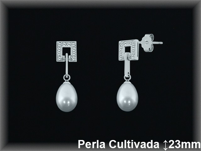 Pendientes Plata al por mayor ref R8501 Mayoristas Plata al por Mayor