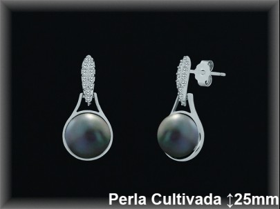 Pendientes Plata al por mayor ref R8561G Mayoristas Plata al por Mayor