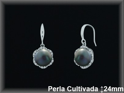 Pendientes Plata al por mayor ref R8562G Mayoristas Plata al por Mayor