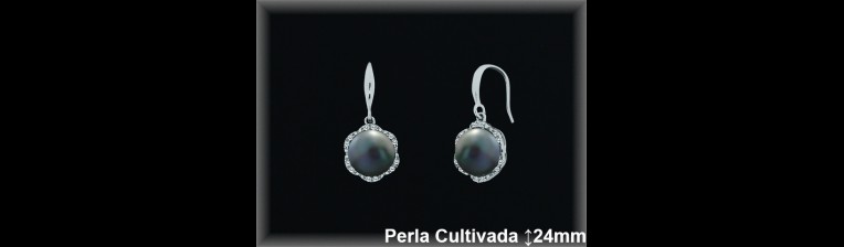 Pendientes Plata al por mayor ref R8562G Mayoristas Plata al por Mayor