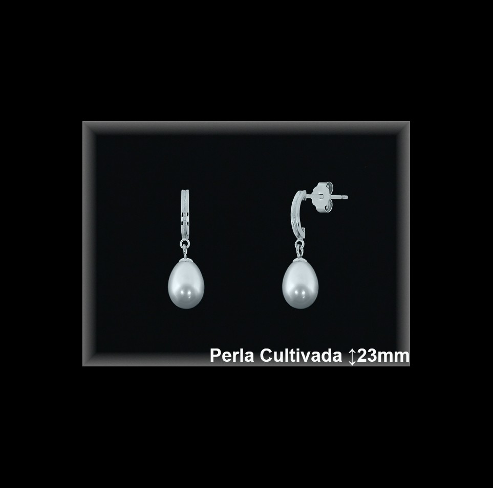Pendientes Plata al por mayor ref R8566 Mayoristas Plata al por Mayor