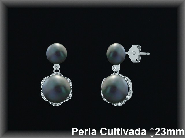 Pendientes Plata al por mayor ref R8617G Mayoristas Plata al por Mayor