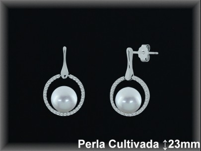 Pendientes Plata al por mayor ref R8624 Mayoristas Plata al por Mayor