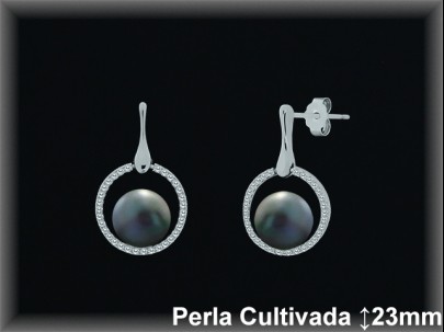 Pendientes Plata al por mayor ref R8624G Mayoristas Plata al por Mayor