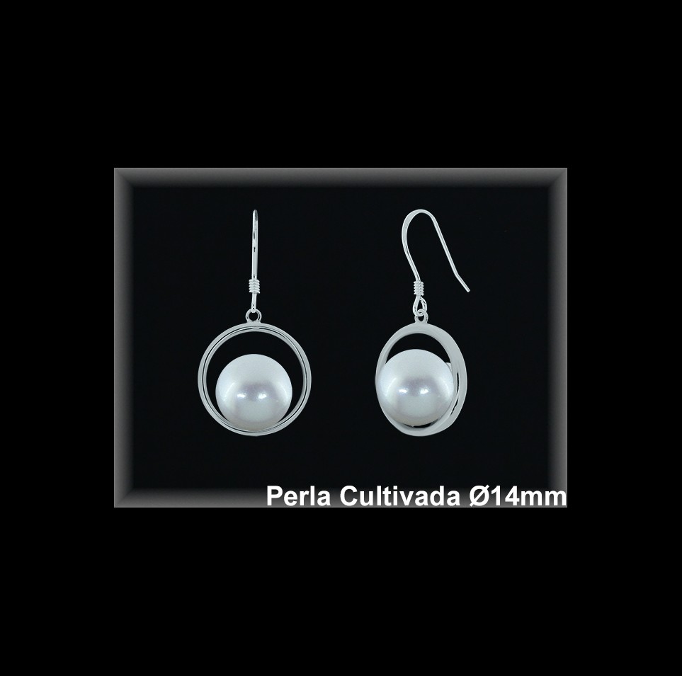 Pendientes Plata al por mayor ref R8640 Mayoristas Plata al por Mayor