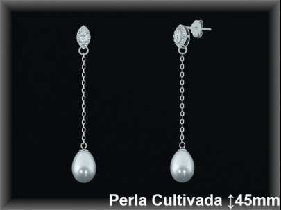 Pendientes Plata al por mayor ref R8645 Mayoristas Plata al por Mayor