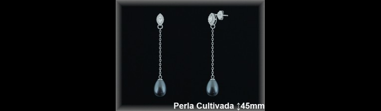 Pendientes Plata al por mayor ref R8645G Mayoristas Plata al por Mayor