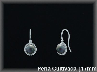 Pendientes Plata al por mayor ref R8649G Mayoristas Plata al por Mayor