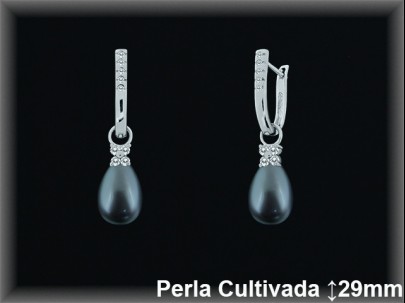 Pendientes Plata al por mayor ref R8507G Mayoristas Plata al por Mayor