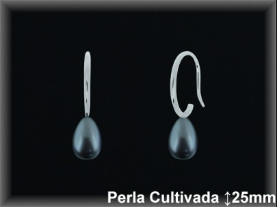 Pendientes Plata al por mayor ref R8636G Mayoristas Plata al por Mayor