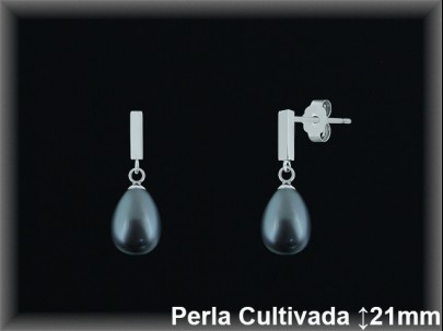 Pendientes Plata al por mayor ref R8537G Mayoristas Plata al por Mayor