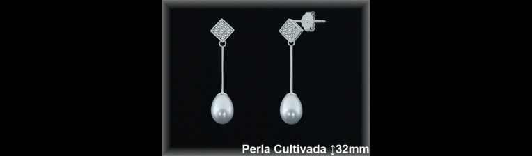 Pendientes Plata al por mayor ref R8513 Mayoristas Plata al por Mayor