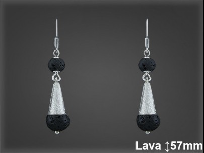 Aros Argollas Canarias Plata al por Mayor ref V8786M. Mayorista Plata