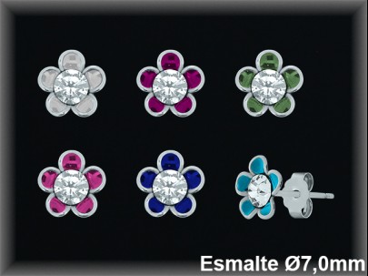 Pendientes Plata al por mayor ref ME029 Mayoristas Plata al por Mayor