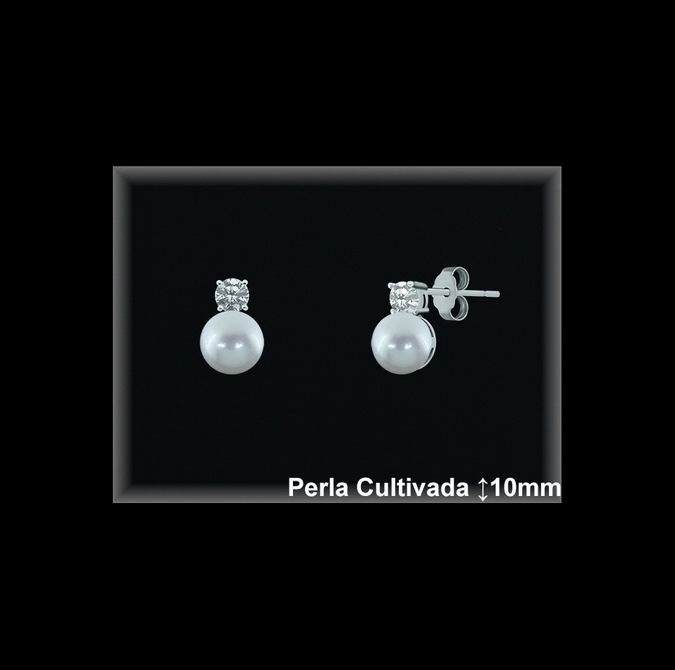 Pendientes Plata al por mayor ref MR014W Mayoristas Plata al por Mayor