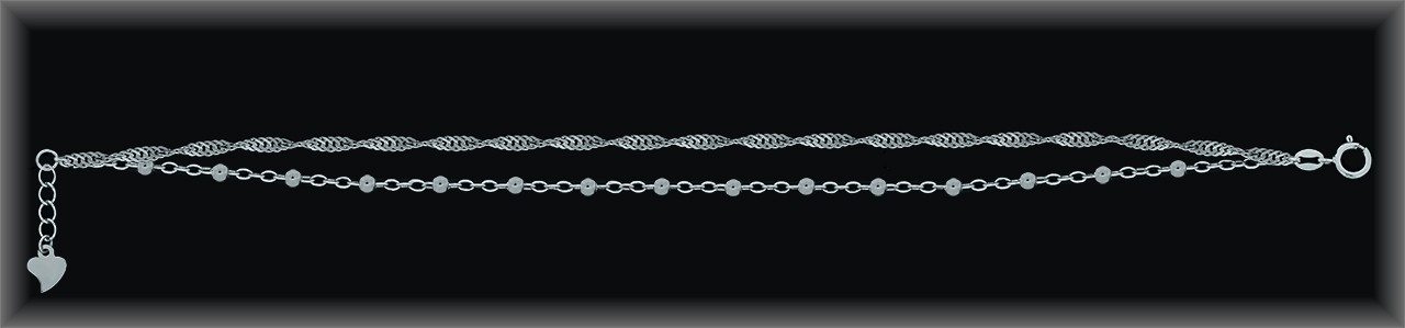 Pulseras Plata al por mayor ref 9L577. Mayoristas Plata al por Mayor
