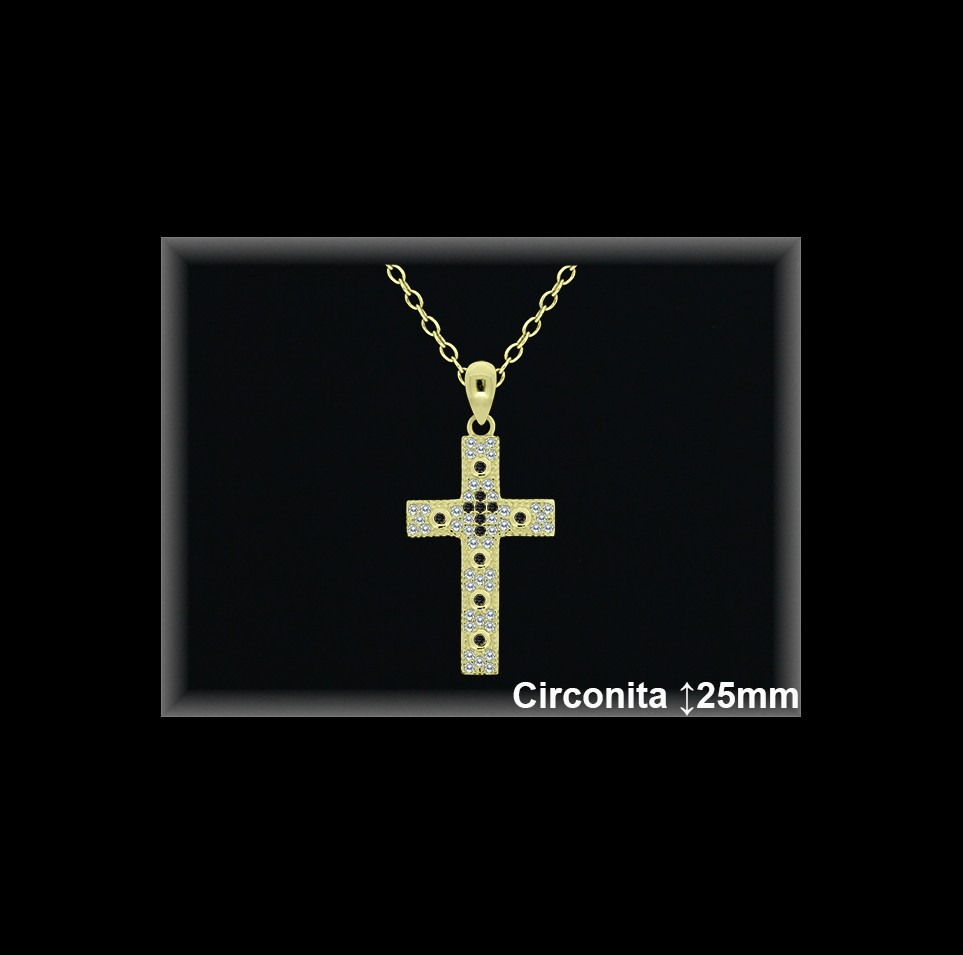 Cruces Plata al por mayor ref 4482C. Mayoristas Plata al por Mayor