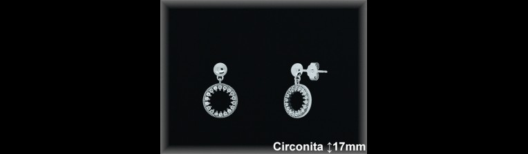 Pendientes Plata al por mayor ref Z8450 Mayoristas Plata al por Mayor