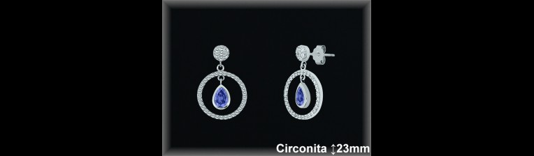Pendientes Plata al por mayor ref Z8488TZ Mayoristas Plata al por Mayor