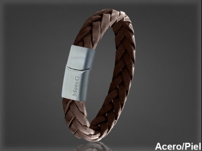 Pulsera Cuero al por Mayor Hombre ref 99334M. Mayoristas Pulsera Piel