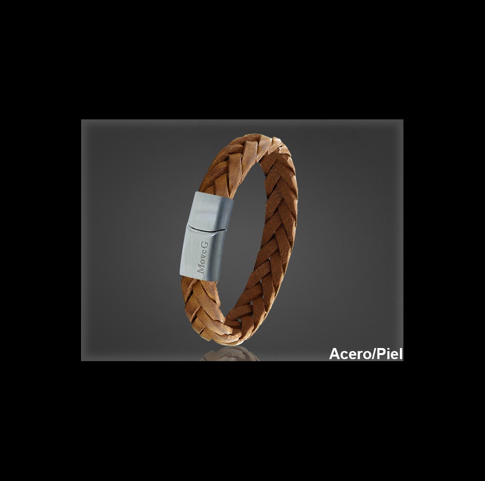 Pulsera Cuero al por Mayor Hombre ref 99334MC. Mayoristas Pulsera Piel