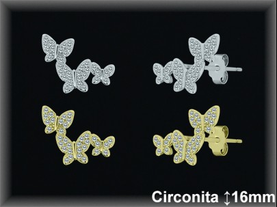 Pendientes Plata al por mayor ref Z8560C Mayoristas Plata al por Mayor