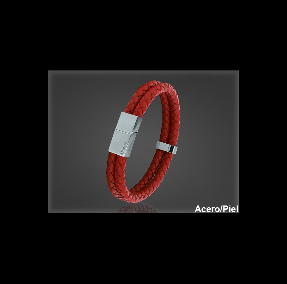 Pulsera Cuero al por Mayor Hombre ref 99140R. Mayoristas Pulsera Piel