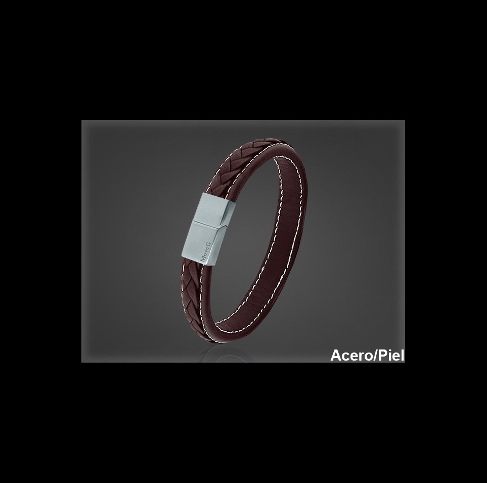 Pulsera Cuero al por Mayor Hombre ref 99304M. Mayoristas Pulsera Piel
