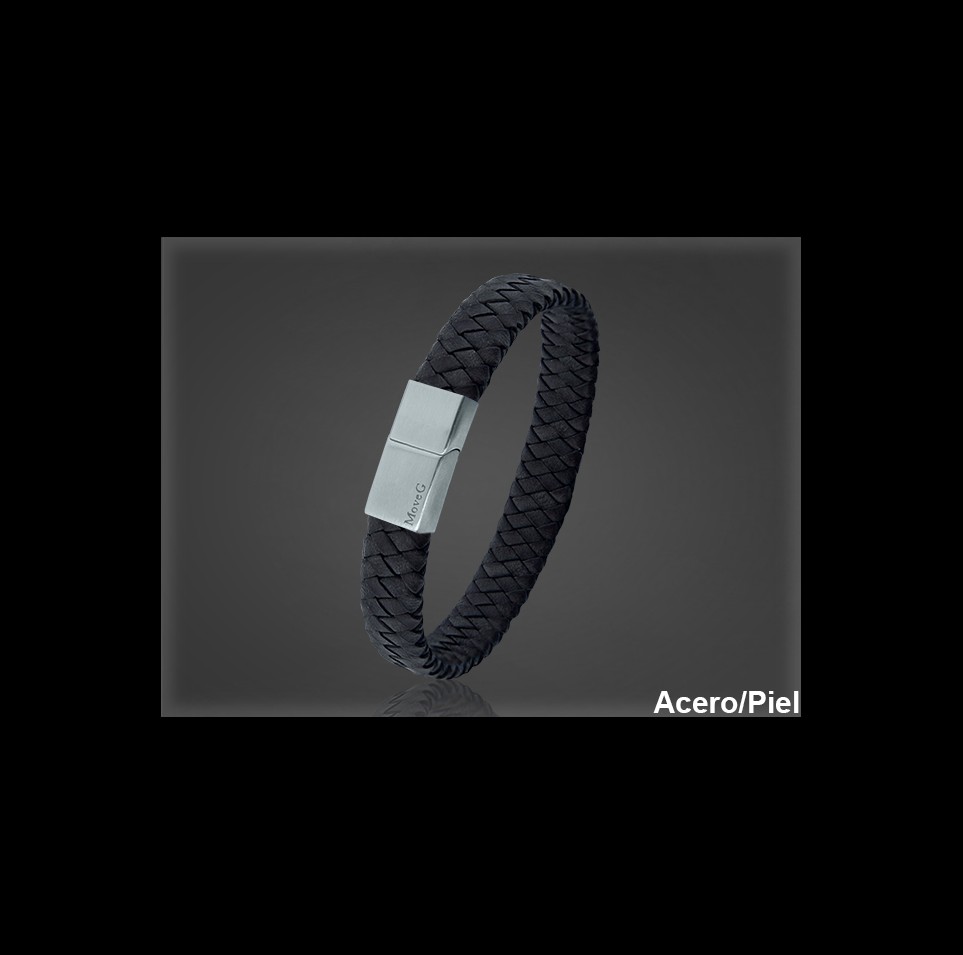 Pulsera Cuero al por Mayor Hombre ref 99319N. Mayoristas Pulsera Piel