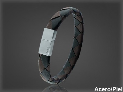 Pulsera Cuero al por Mayor Hombre ref 99329. Mayoristas Pulsera Piel