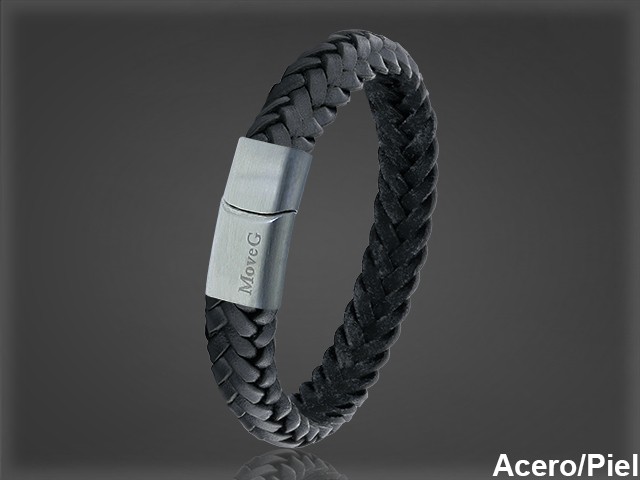 Pulsera Cuero al por Mayor Hombre ref 99337N. Mayoristas Pulsera Piel