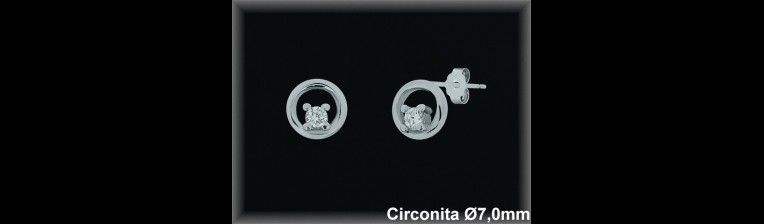 Pendientes Plata al por mayor ref mz588 Mayoristas Plata al por Mayor
